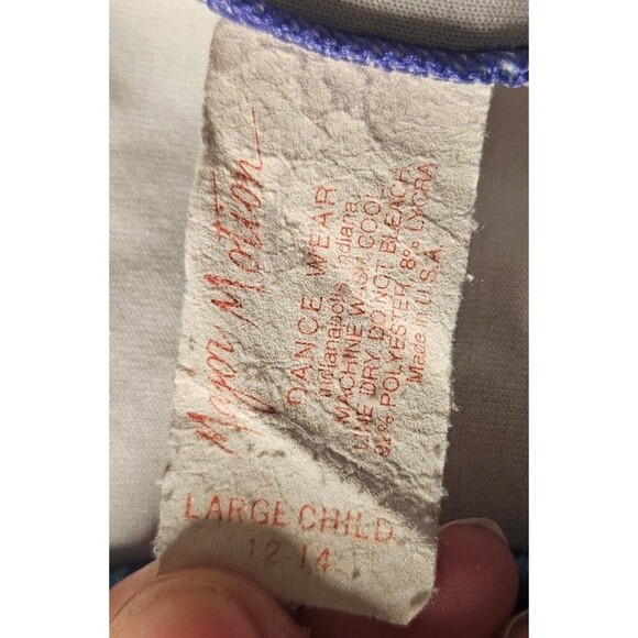 Major Motion Vintage Gymnastics Leotard Child 12/14 - Picture 5 of 5